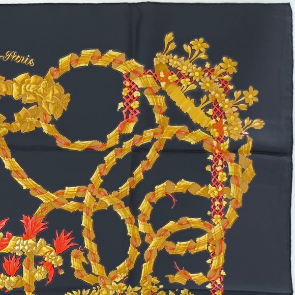 NWT Vintage Hermes Scarf "Le Sacre du Printemps" - Picture 8 of 10